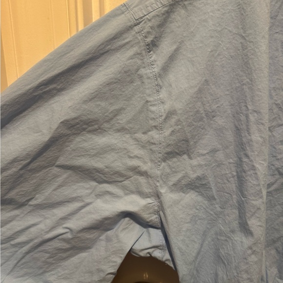 Maeve by Anthropologie Light Blue Button Up Shirt Dress Size 3X - Picture 4 of 13